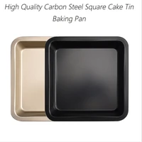 8 inch loaf pan rectangle toast bread mold cake mold carbon steel loaf pastry baking bakeware diy non stick pan baking supplies