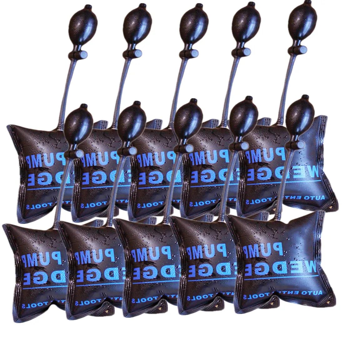 

10 шт./лот инструменты для автовхода 170*150 мм надувной ручной насос клиновидный слесарный ручной инструмент воздушный клиновидный насос аппа...