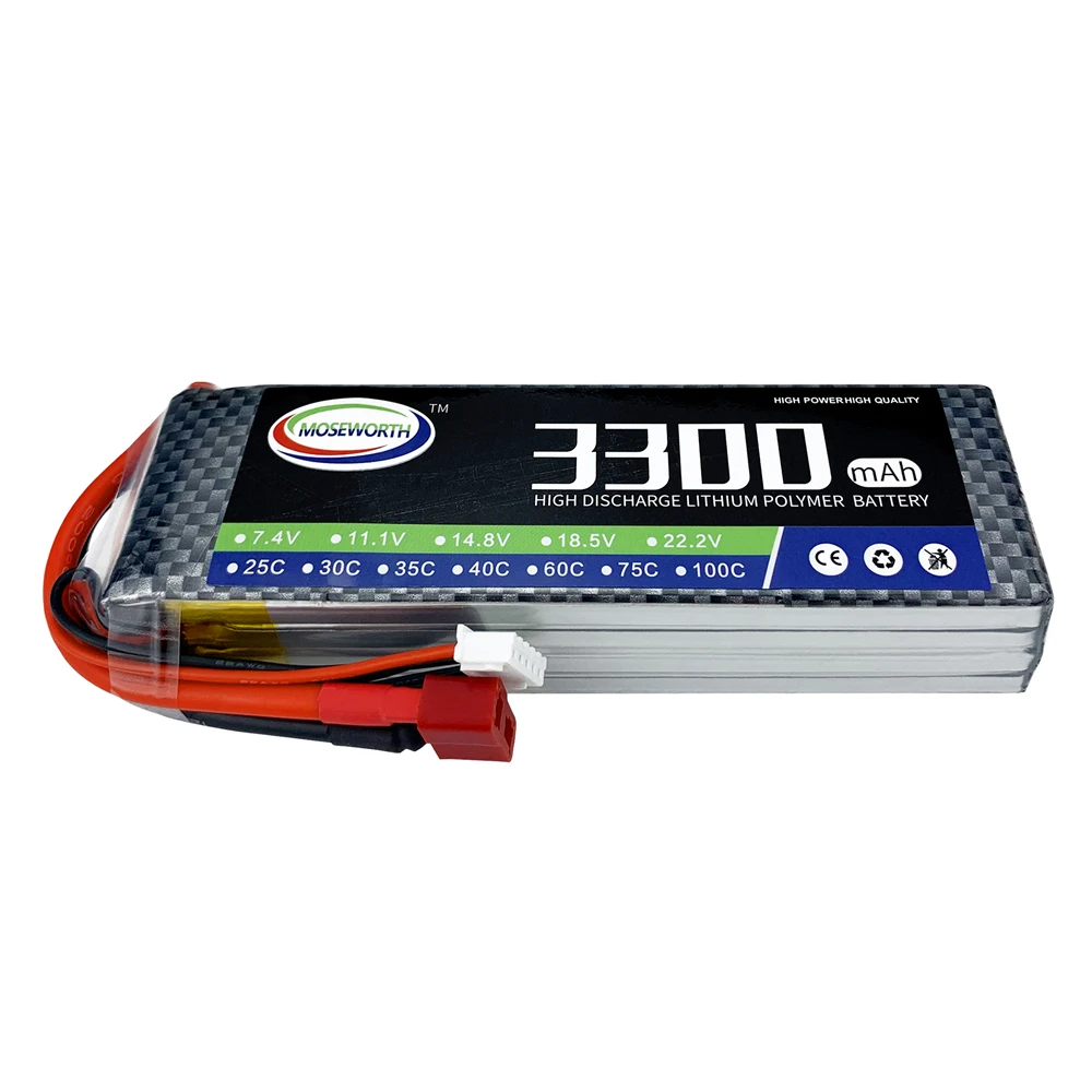 

3S 11.1V 3300mAh 30C 40C RC Batteries LiPo Battery 3S For RC Quadcopter Airplane Helicopter Drone Car Boat Truck Tank Aircraft