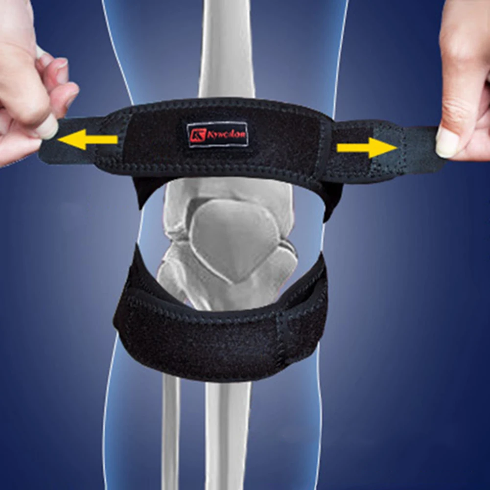 Бандаж для коленного сустава стабилизирующий фиксатор при Tendonitis артрите