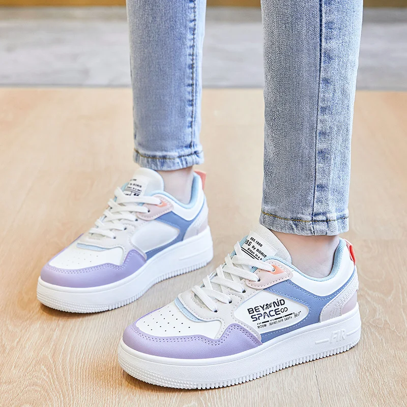 

New Skate Shoes for Women 2021 Low Top Fashion Sneakers Platform Shoes Size 35-40 Ladies Shoes Zapatillas Mujer Student Footwear