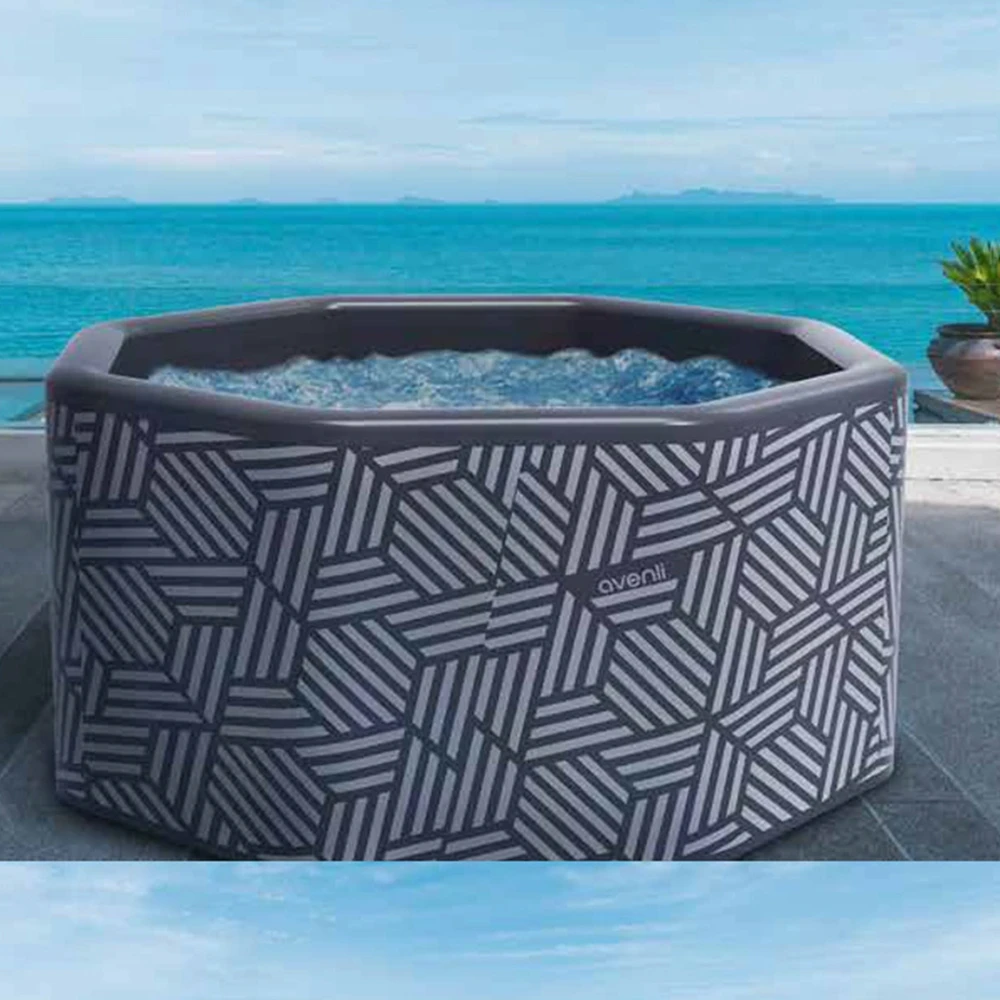 

Deluxe AVENLI VICTORY 5 человек Складной Спа восьмиугольная форма лучшие портативные надувные наружные горячие ванны комнатная Ванна