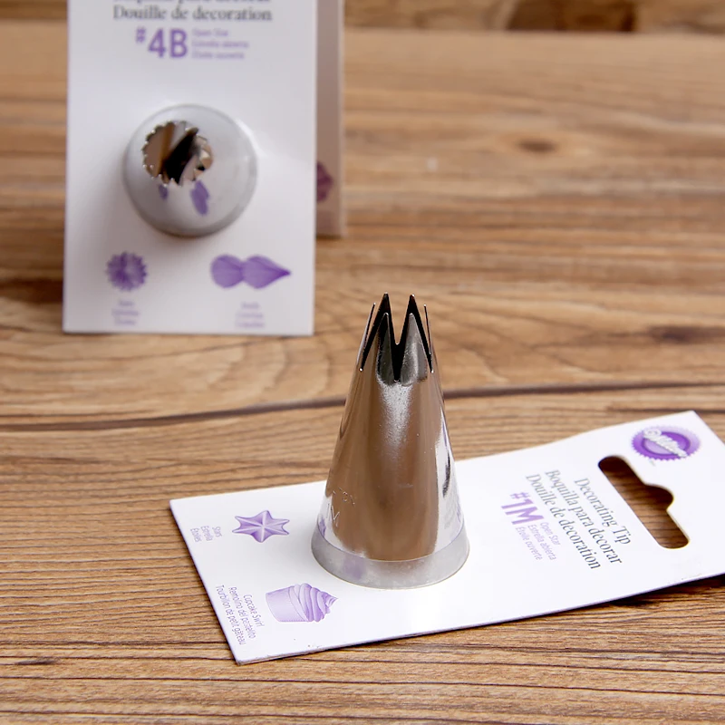 Вильтон Нержавеющая сталь 8 зубов насадка крем торт украшение для печенья сопла