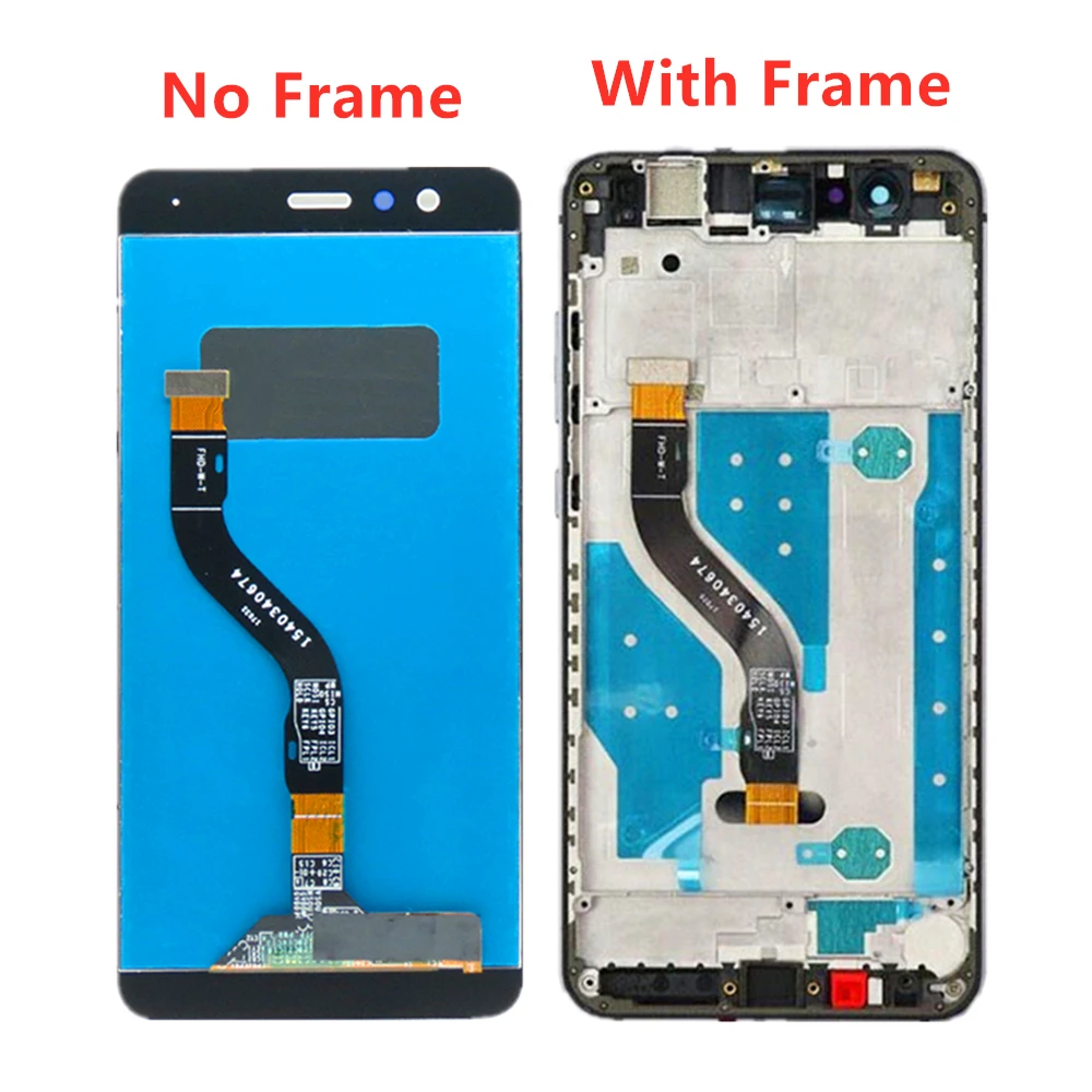 Оригинальный ЖК-дисплей для Huawei P10 Lite Дисплей сенсорный Экран с рамкой WAS-LX1 WAS-LX1A