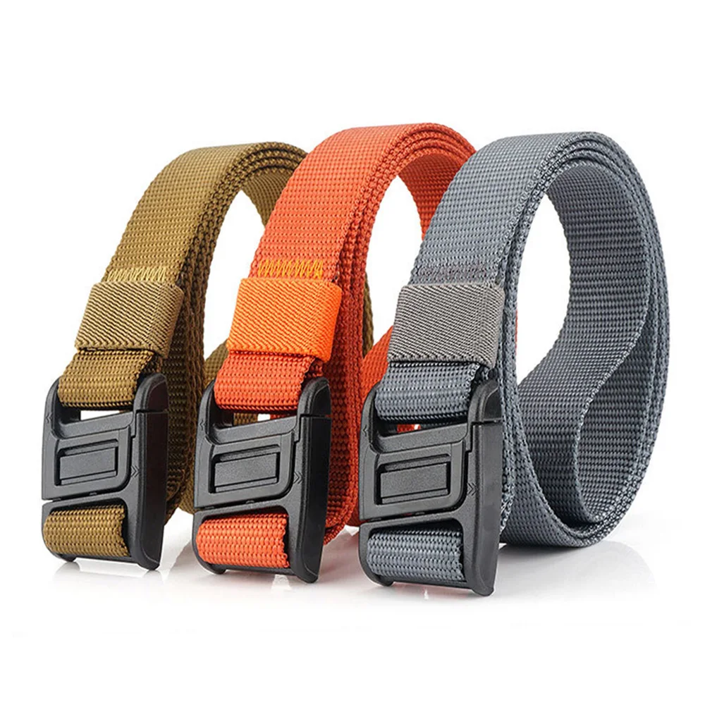 

CANTIK New Unisex Leisure Light Neutral Belt Hard Plastic Buckle Nylon Belt Multi Color Accessories Female & Male 2.5 cm CBCA177