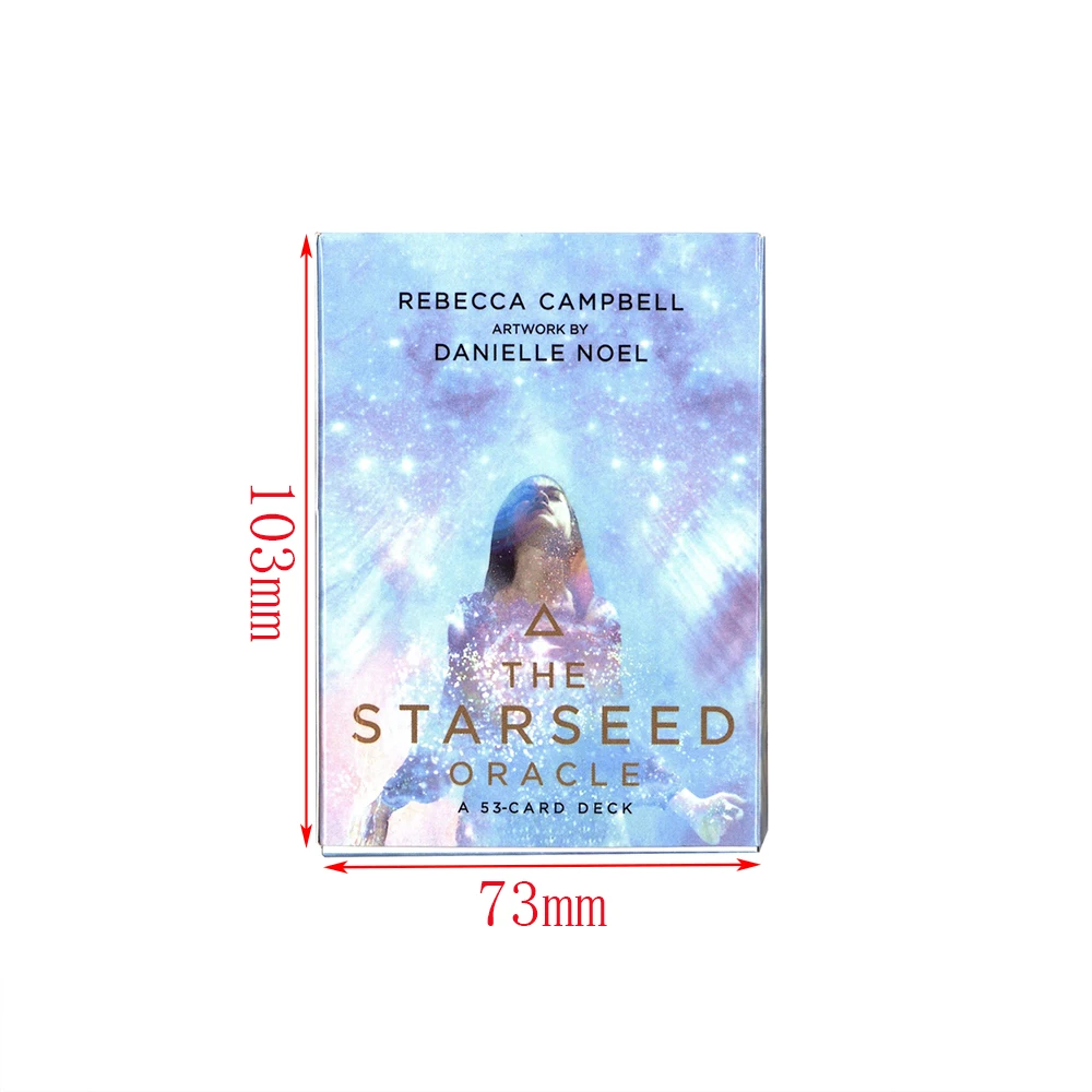 

Красивые звезды, карточка с изображением оракла, колода с изображением предсказаний и PDF-руководства, карты с изображением Таро для начинаю...