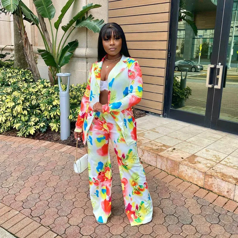 

Женский костюм Chocomist из двух предметов с цветочным принтом