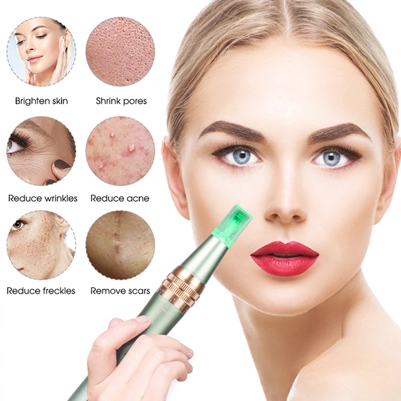 Dr Pen Microneedle Derma ручка 2021 новейший картридж Nanoelectric Micro needling с светодиодный для
