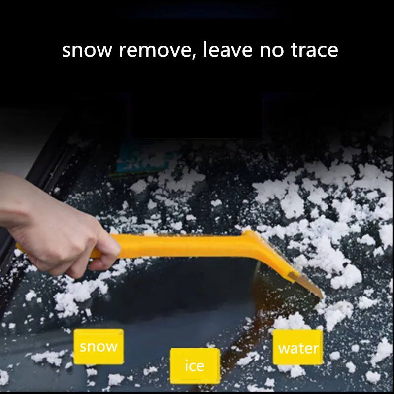 1 шт. ложки с длинной ручкой для автомобильного ледяного скребок снега Авто