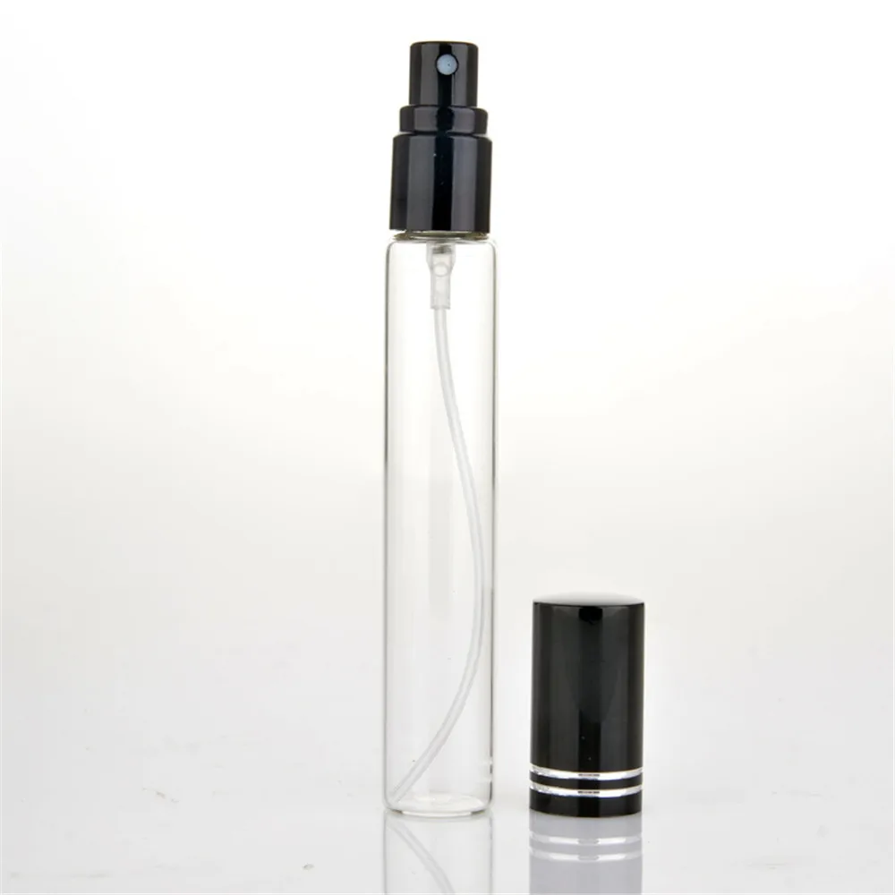 

Empty Clear Glass Spray Bottle 10ml 15ml Perfume Atomizer Bottle with Spray, Refillable Empty Perfume Bottle Fine Mist Spray