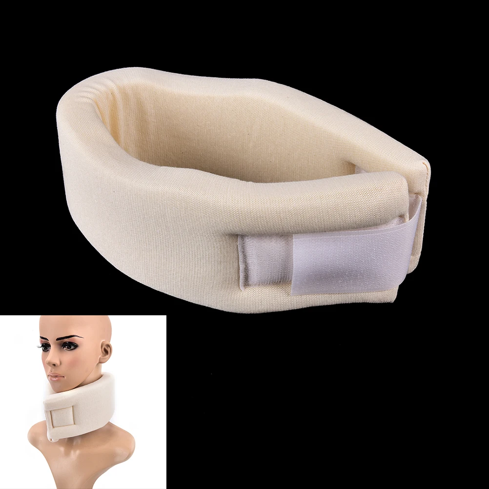 

Drop Shipping New Soft Firm Foam Cervical Collar Support Shoulder Press Relief Pain Neck Brace