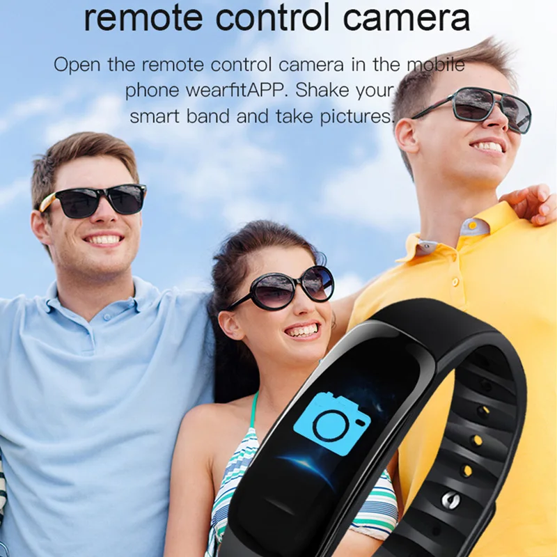 

Smart Fitness Bracelet Blood Pressure Heart Rate Monitor Electronic Fitness Tracker Ip67 Waterproof Smart Band Watch For Sport