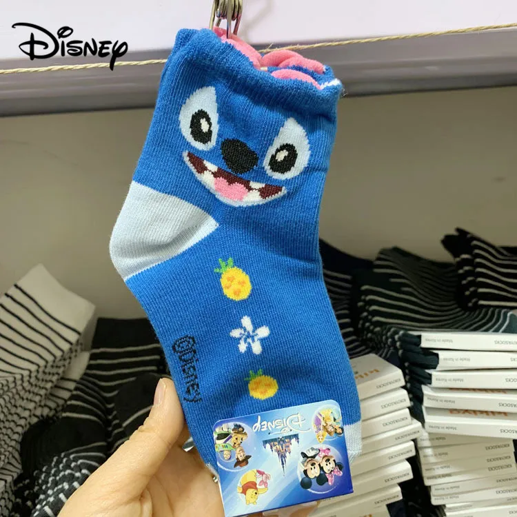 Детские хлопковые носки трубы Disney детские с героями мультфильмов Дональд Дак