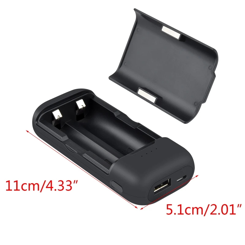 

DIY 2x18650 Battery Case With Indicator Power Bank Shell Portable External Box without Battery Powerbank Protector