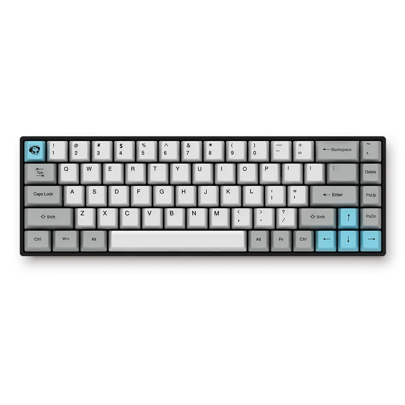 Original AKKO 3084 Silent Bluetooth Cherry MX Switch Mechanical Gaming Keyboard 68/84 Keys PBT Computer Gamer Type-C USB
