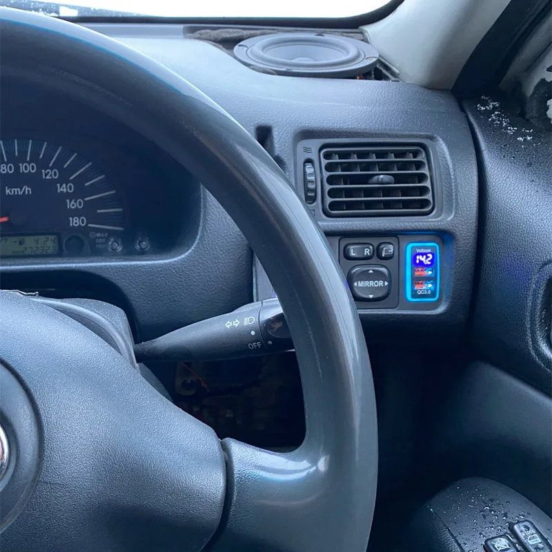 Автомобильное зарядное устройство XCGaoon QC3.0 Quickcharge двойной USB-адаптер для телефона