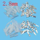 40 шт., ОБЖИМНАЯ Клеммная колодка с изоляционной втулкой, 2,8 мм