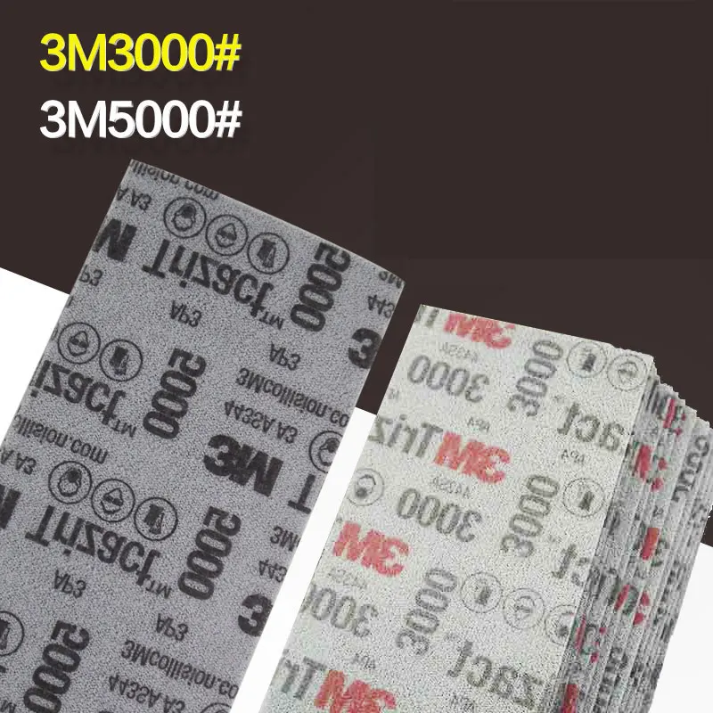 3M 30289 trizact abrasive foam sheet 70mm 140MM Hookit  P3000 /5000 Grit Foam Disc Sponge Sandpaper Abrasive Tools  Grinding