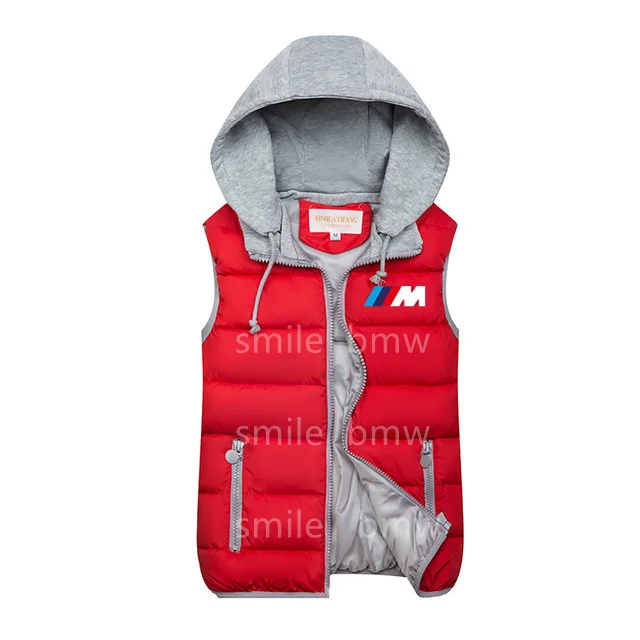 Куртка Ms для bmw жилет без рукавов зимняя мужская одежда с хлопковой подкладкой и