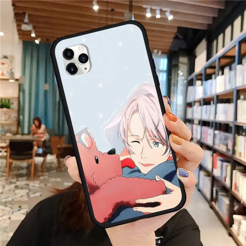 

Yuri on Ice Phone Case for iPhone 11 12 pro MINI XS MAX 8 7 6 6S Plus X 5S SE 2020 XR