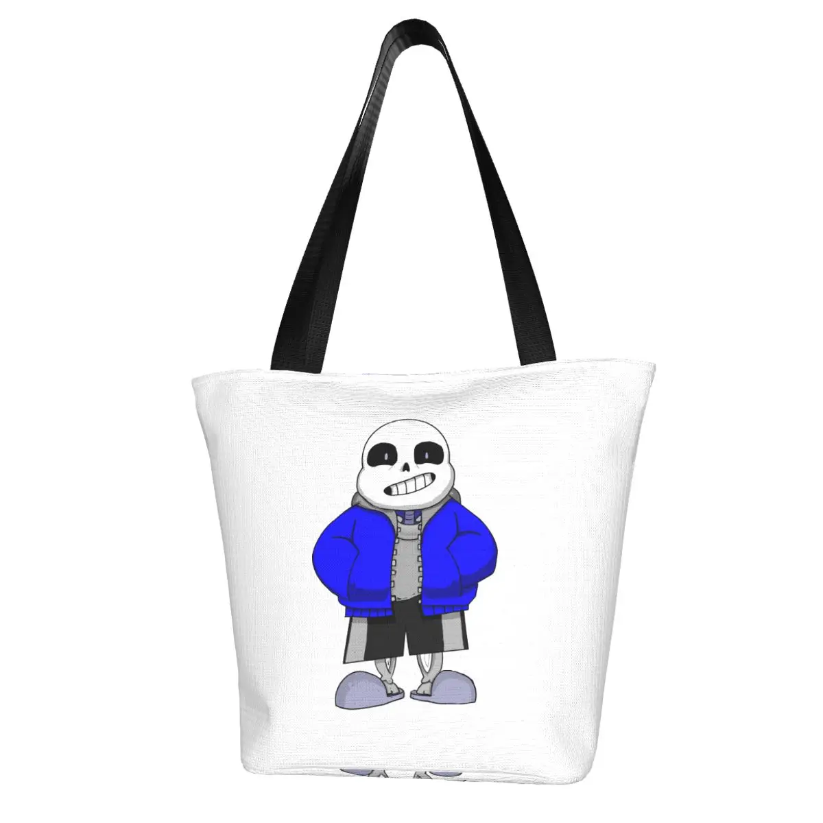 Undertale Polyester outdoor girl handbag, woman shopping bag, shoulder bag, canvas bag, gift bag