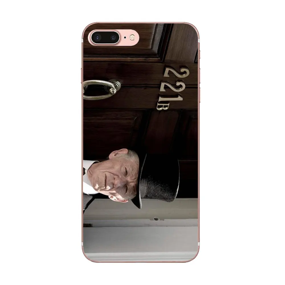 Шерлок Холмс дверь 221b для Galaxy Grand A3 A5 A7 A8 A9 A9S On5 On7 Plus Pro Star 2015 2016 2017 2018 силиконовый