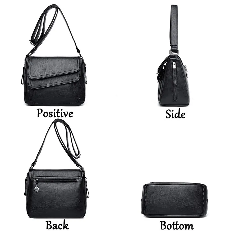 Женская сумка bolsas feminina женская кожаная мессенджер дизайнерская на плечо высокое