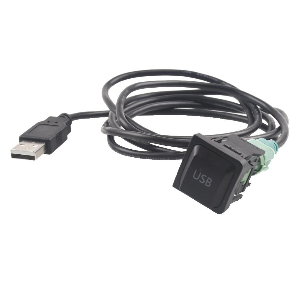 USB аудио кабель адаптер CD плеер радио провод для VW Golf Passat POLO GTI Tiguan Audi Skoda|Кабели