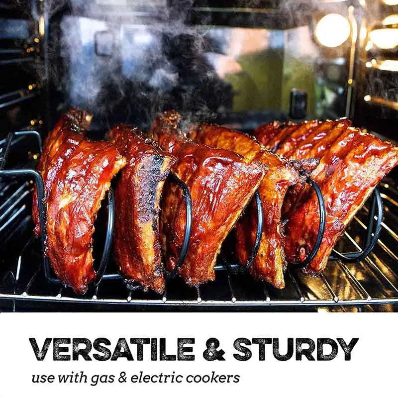 

Антипригарная стойка в рубчик для барбекю, многофункциональный кованый железный квадратный гриль для стейка, для кемпинга, пикника, двора ...