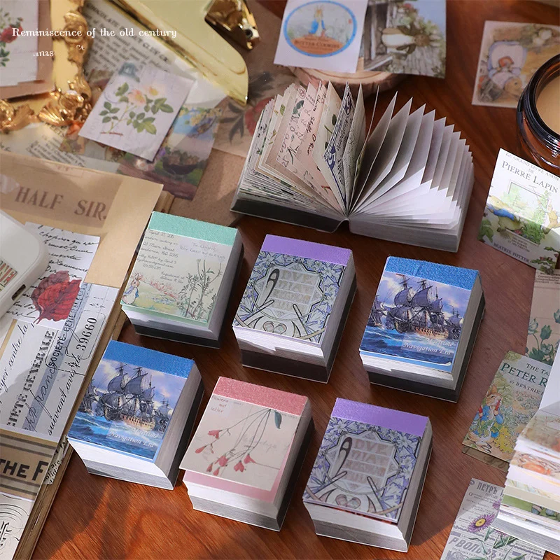 

400 шт., канцелярские наклейки в стиле ретро «Воспоминания старшего века»