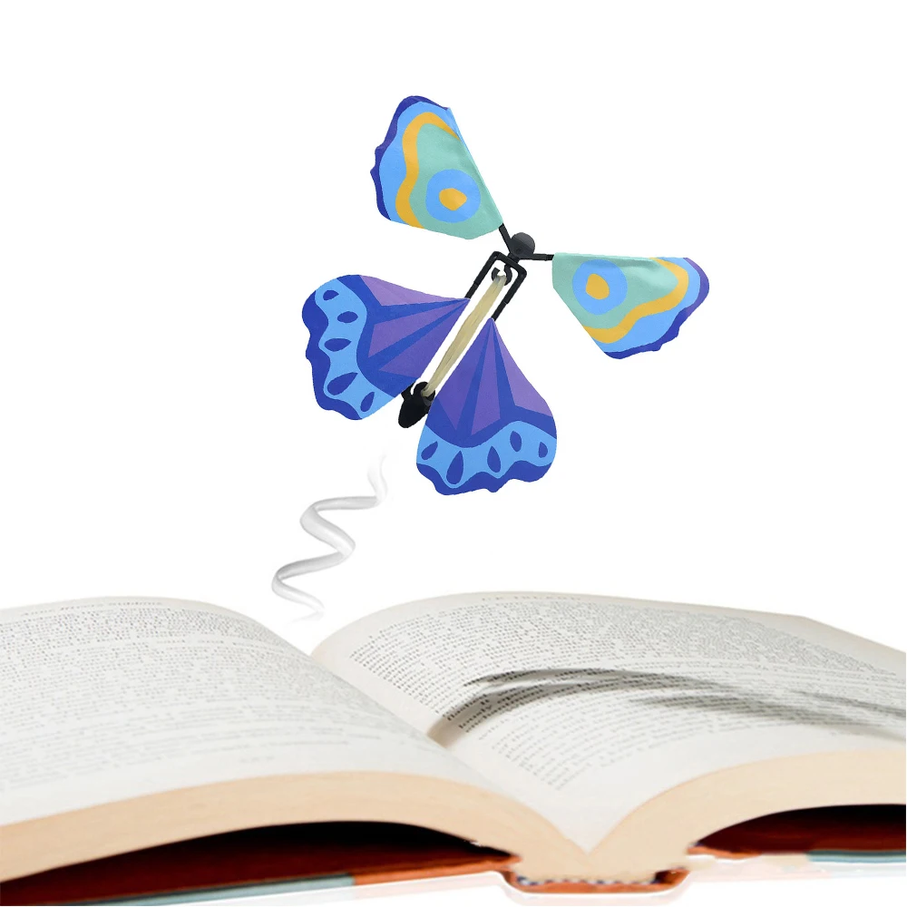 

8pcs Flying Butterfly Surprise Card DIY Toy Handmade Funny Surprise Joke Toys For Children Surprising Butterfly