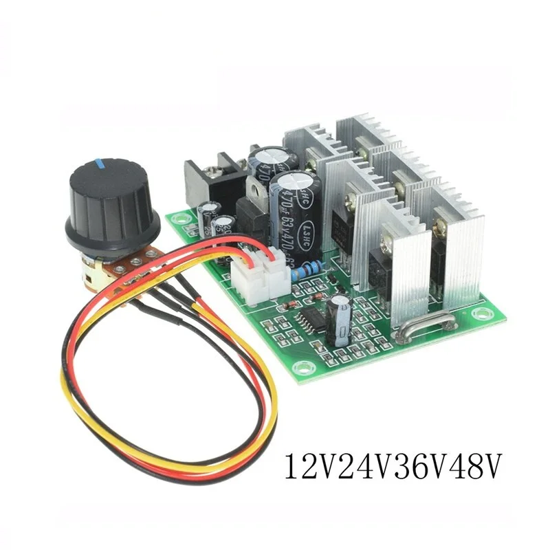 Двигатель постоянного тока 12V 55 с поддержкой управляющего модуля защита от