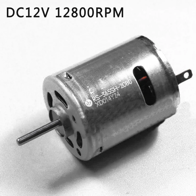 

1* 12V 12800RPM Speed Motor RS365SH-2080 For MABUCHI Micro Carbon Brush DC-Motor 1*Motor
