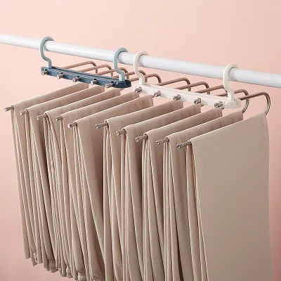 

Clothes hanger closet organizer Space Saving Hanger Multi-port clothing rack Plastic Scarf cabide Storage hangers for clothes