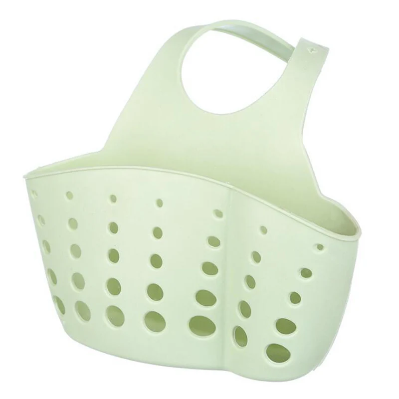 Корзина для хранения из ПВХ Регулируемая Snap On Кухонная Раковина Подвесная