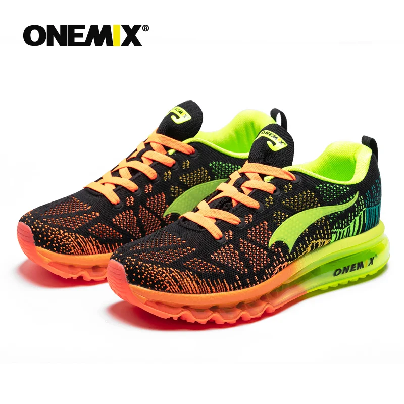 ONEMIX Men Air Cushion Running Shoes For Man Sport Shoes Outdoor Trail Trainers Snerkers Men Walking Jogging Shoes Big Size 47