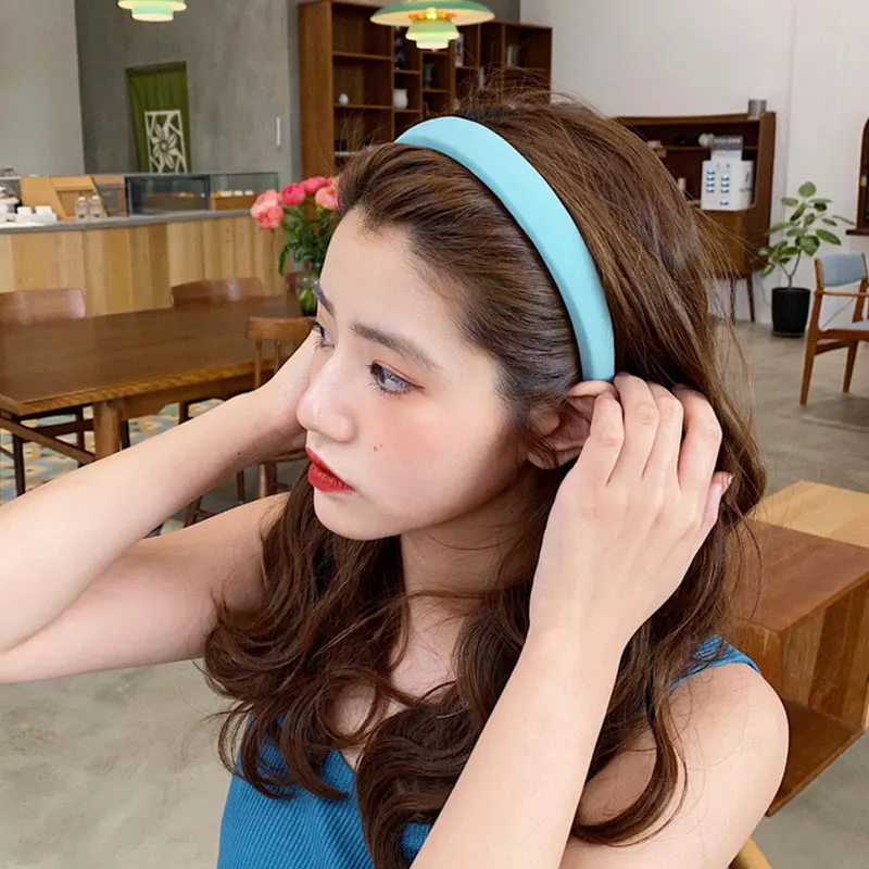 Ободок для волос Противоскользящий Женский модный ободок карамельного цвета в