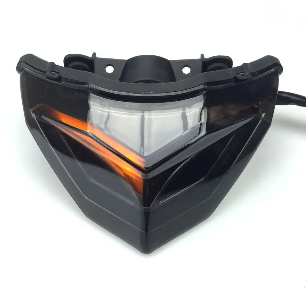 Modified Motorcycle taillamp Taillight LED Tail light Red turn signal lamp For Kawasaki Ninja250 ninja300 z250 z300 2013-2017 | Автомобили