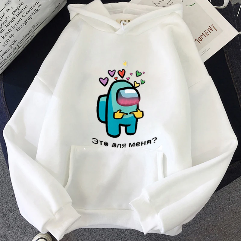 

2021 Spring Autumn Among Us Rainbow Women Hoodies Streetwear Crewmates Impostor Sweatshirts men Hoodie Sweatshirt