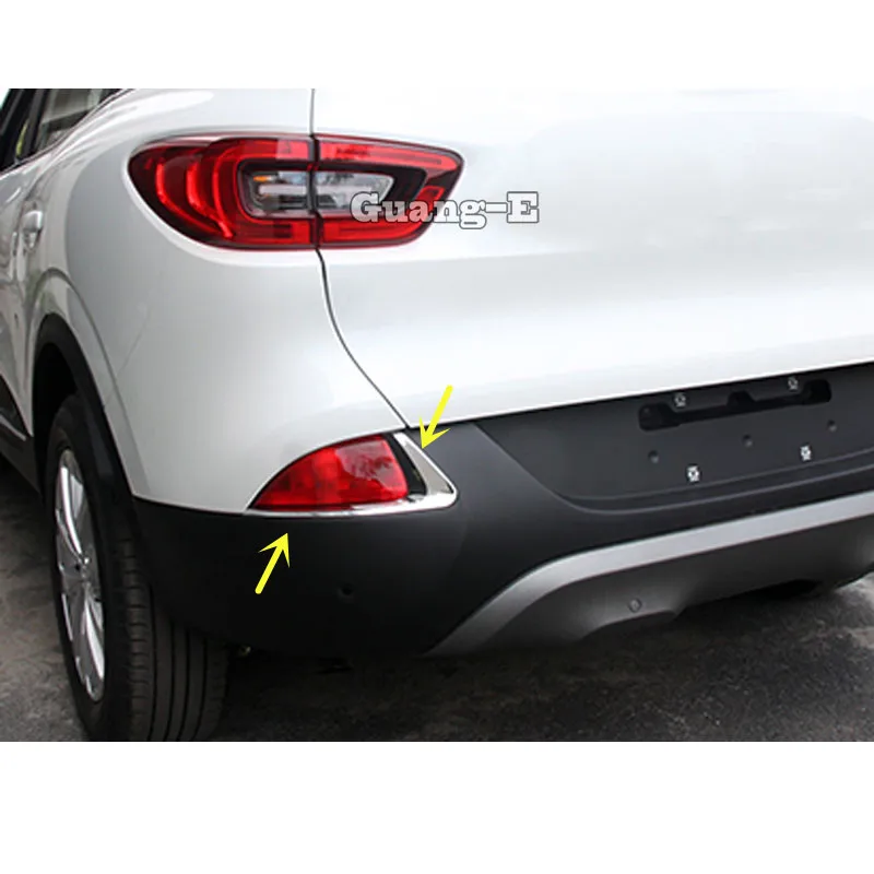 Для Renault Kadjar 2016 2017 2018 2019 2020 Автомобильная задняя противотуманная фара рамка палка