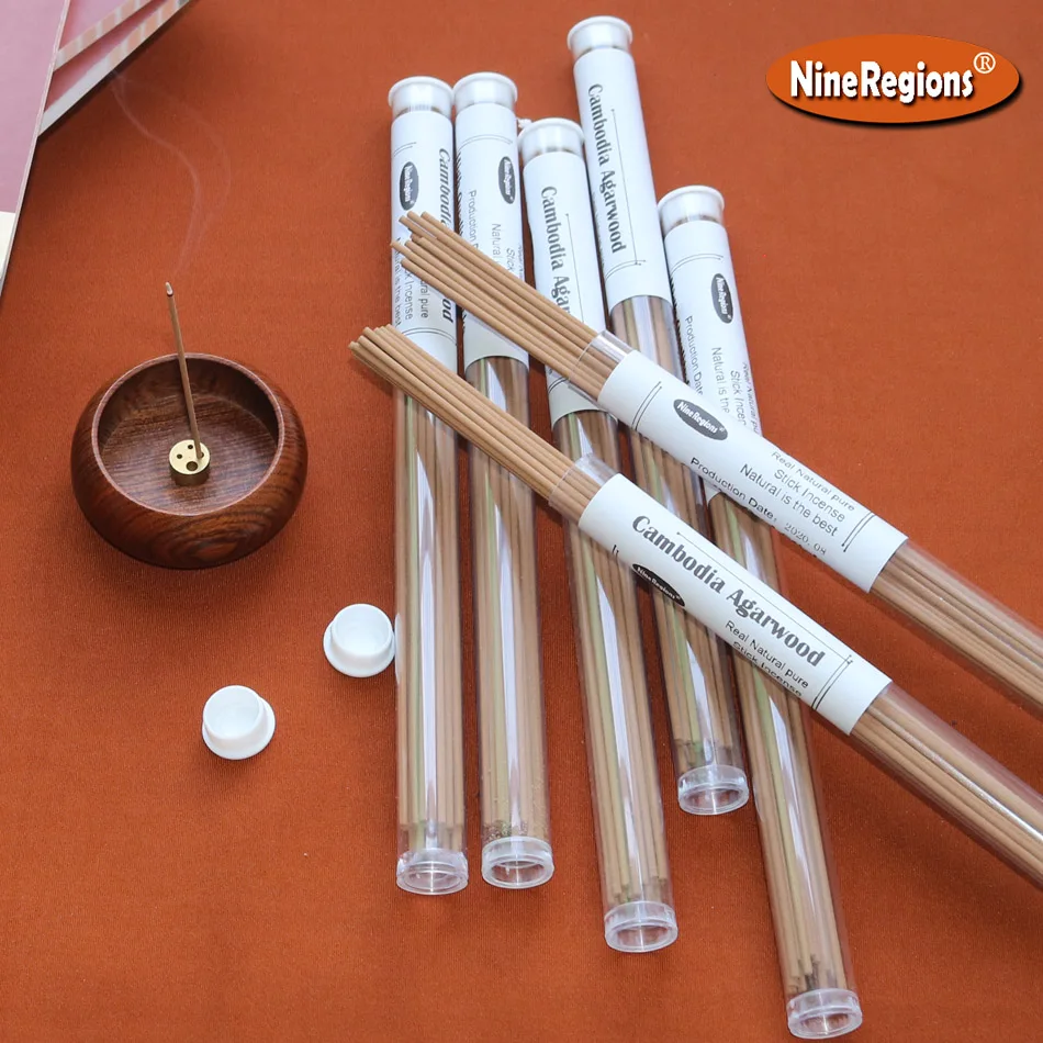 

10g high quality Cambodia oud wood incense sticks natural Fresh Honey fragrance smell Lasting home scent yoga supplies meditativ