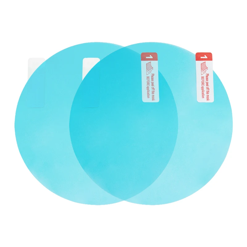 2 шт. Анти-туман автомобиля зеркало заднего вида защитные антибликовые наклейки