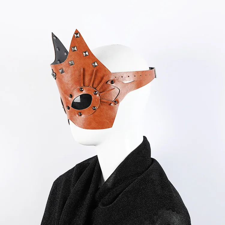 Унисекс кошка котенок Женская кожа искусственная для взрослых Хэллоуина