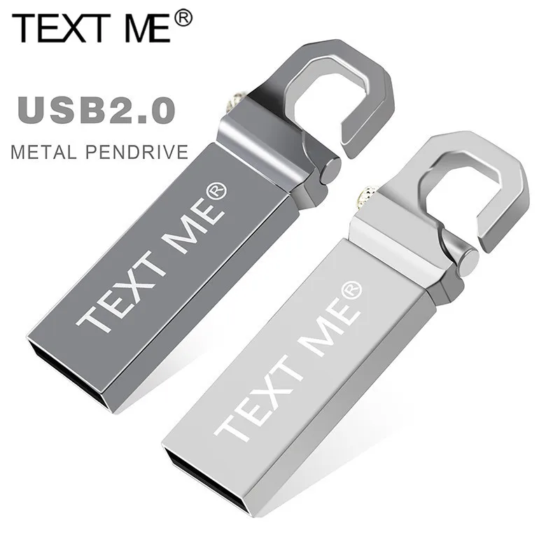 TEXT ME Новые поступления usb флеш накопитель 64 ГБ 32 16 8 4 Флешка водонепроницаемый
