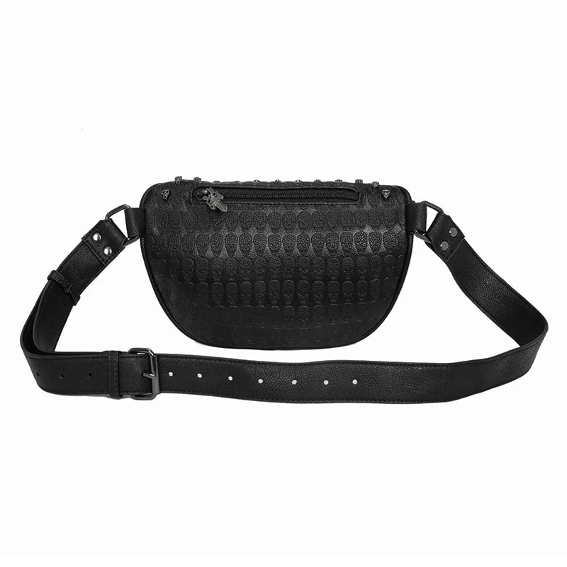 Поясная Сумка унисекс с заклепками Роскошный кошелек на талию для женщин бананка