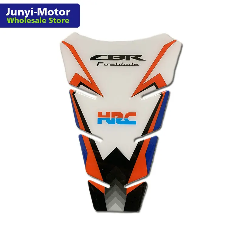 Мотоцикл хромированная наклейка топливный бак крышка Накладка для CBR HRC Honda CBR600RR