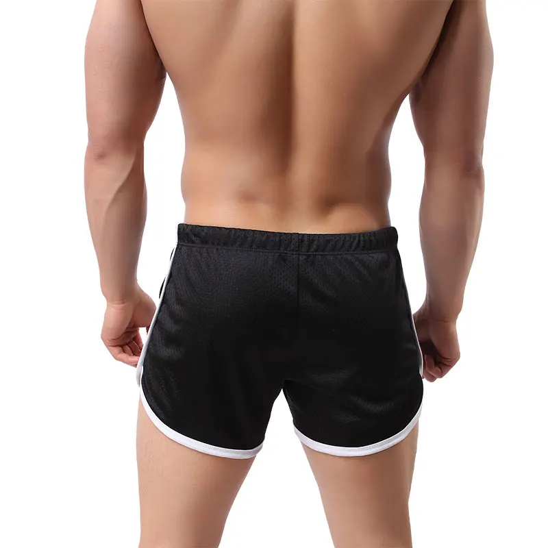 Мужские быстросохнущие шорты для бега с сетчатой стрелкой мужская спортивная