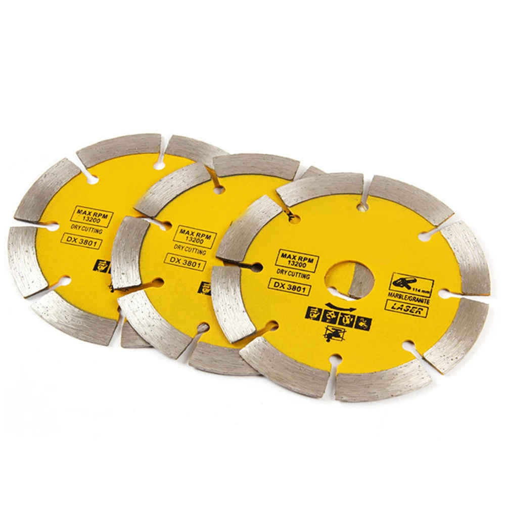 

1/3PCS Diamond Saw Blade Disc Dry or Wet Cutting Wheel for Porcelain Tile Ceramic Granite Marble Cuttin 100mm Universal blade