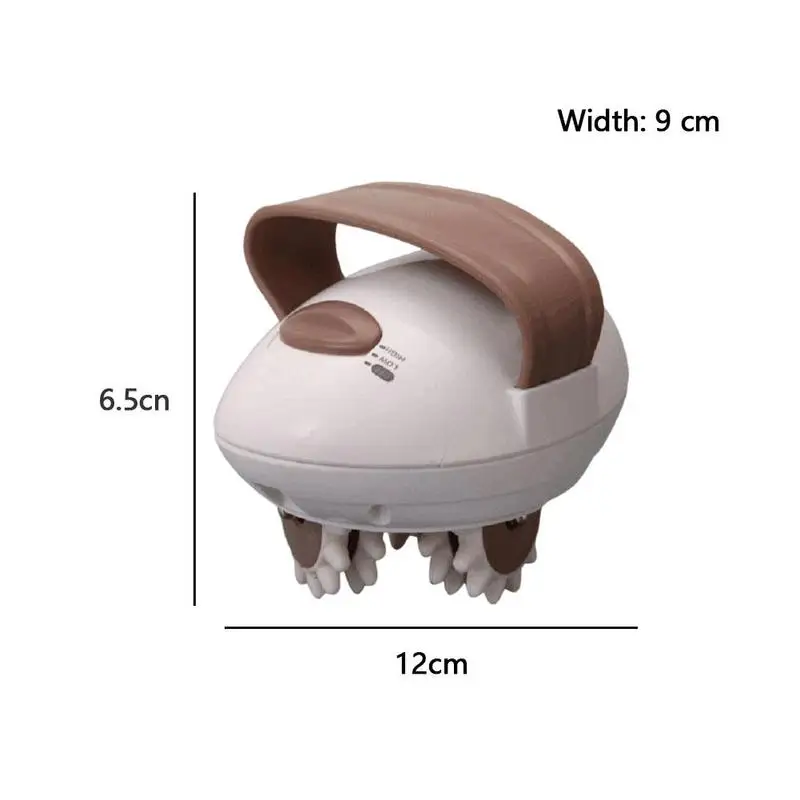 

3D Small Roller Face Massager Mini Gear Fat Pusher Face-lifting Device Massage Instrument Electric Portable Body Massager Tool