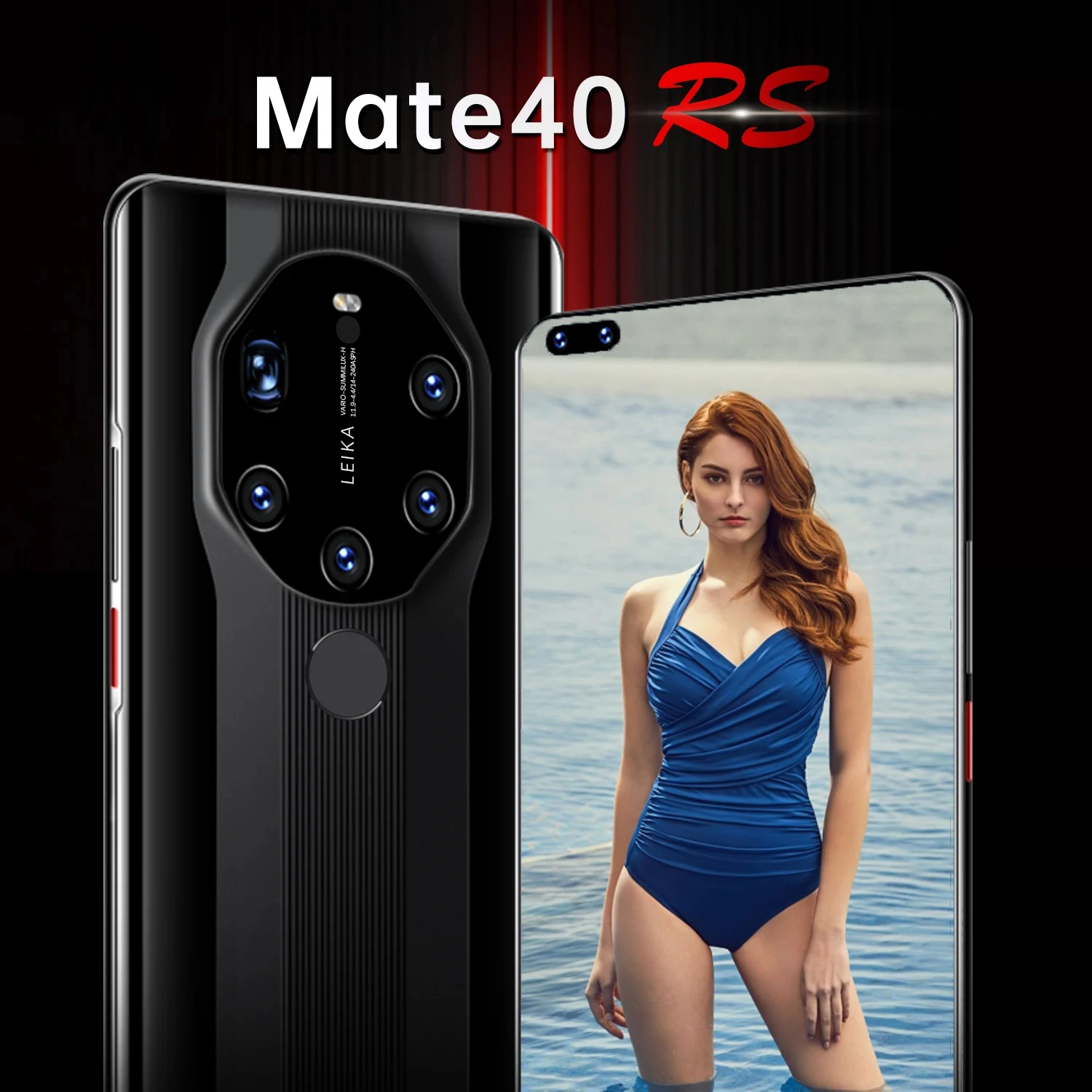 

Global Version Huawe Mate40 RS 5G Smartphone New 16G 512G Android 10 Fingerprint Face ID 6800mAh 24MP 50MP Game CPU